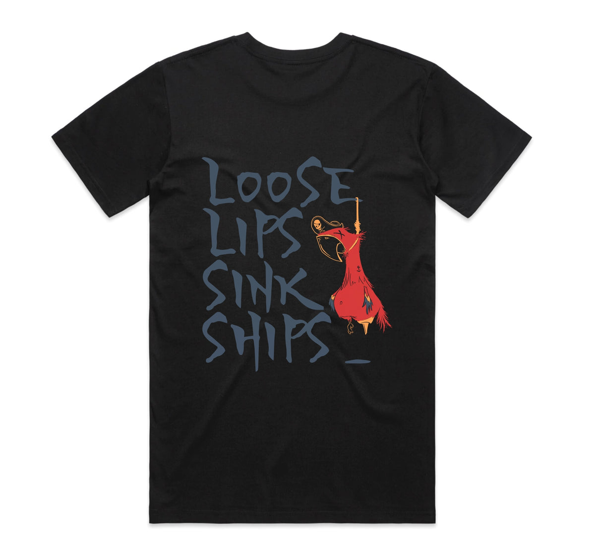 Loose lips sink ships t-shirt