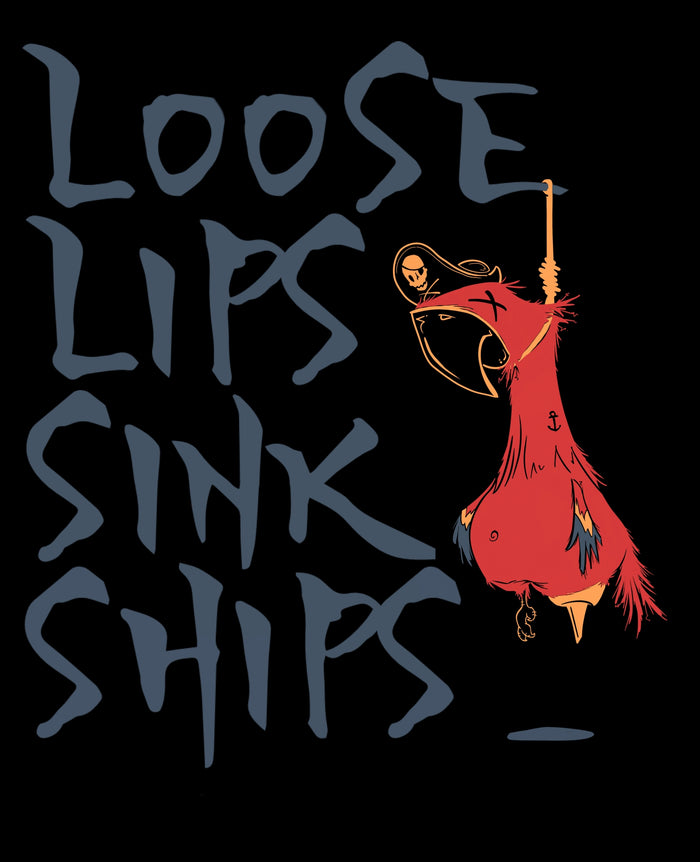 Loose lips sink ships Singlet
